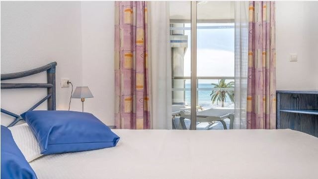 Apartamento 2 dormitorios en Primera Línea de Playa en Calpe-CostaBlanca.