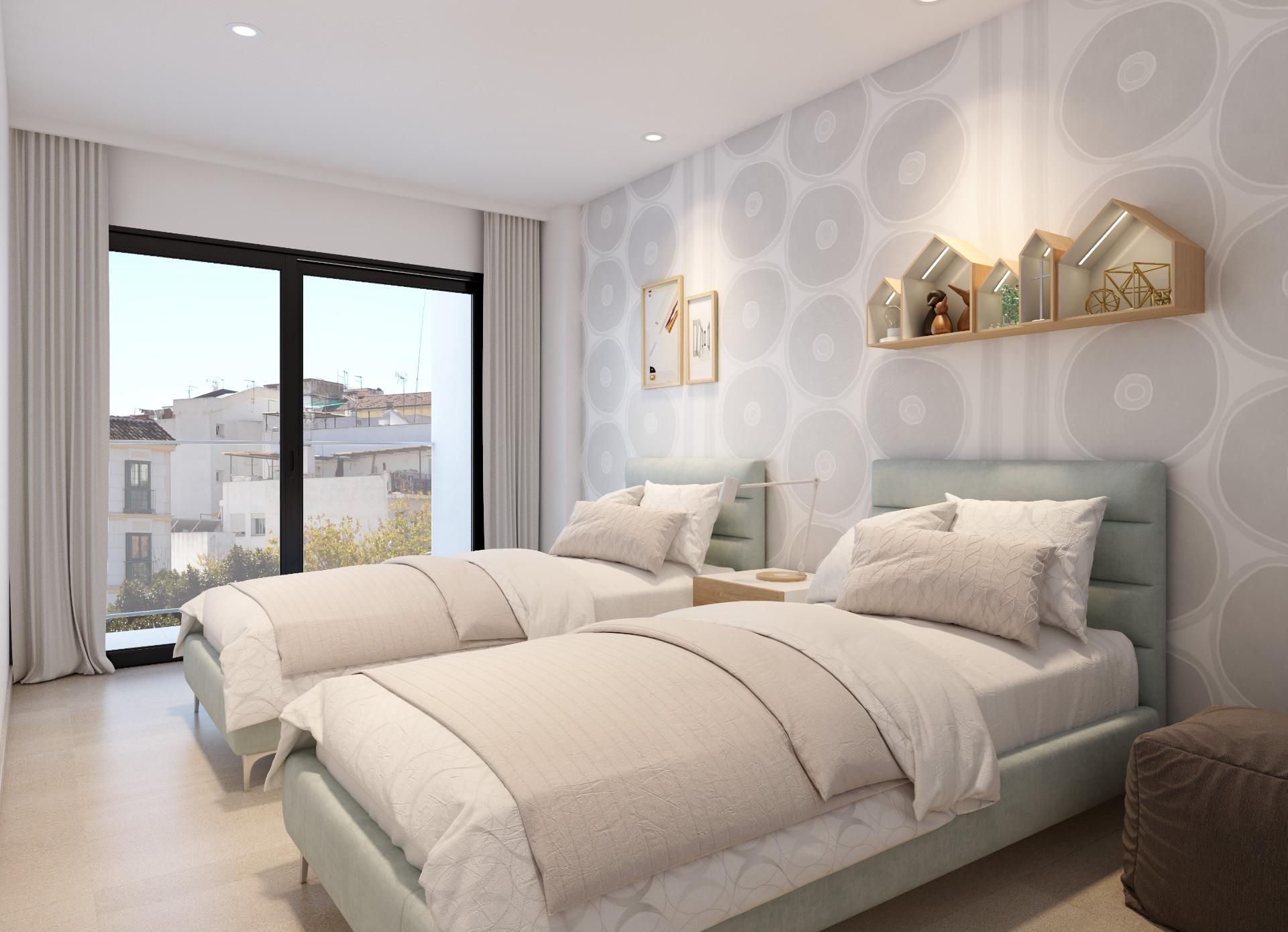 New Construction Apartment 3 bedrooms with pool in Alicante (Costa Blanca North)