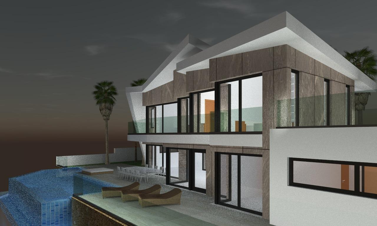 Villa de lujo obra nueva con vistas al mar en Calpe (Costa Blanca)