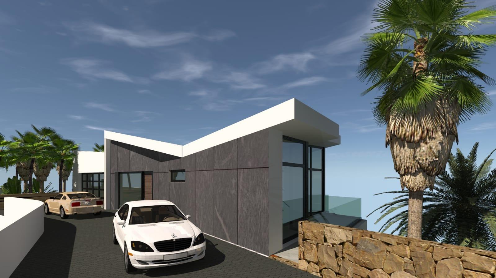 Villa de lujo obra nueva con vistas al mar en Calpe (Costa Blanca)