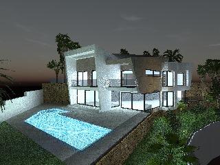 Villa de lujo obra nueva con vistas al mar en Calpe (Costa Blanca)