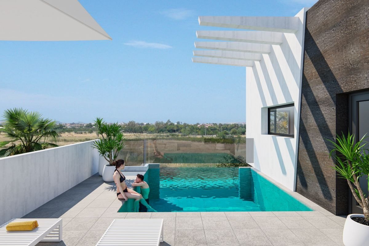 Bungalow au rez-de-chaussée avec jardin à Pilar de la Horada (Costa Blanca Sud)