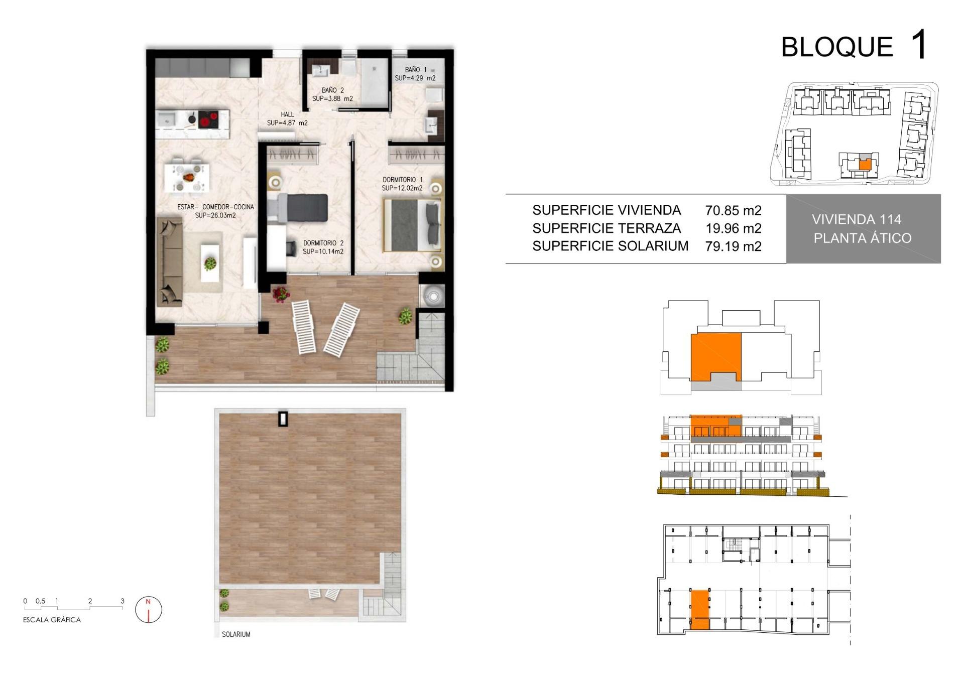 Penthouse en vente à Orihuela Costa