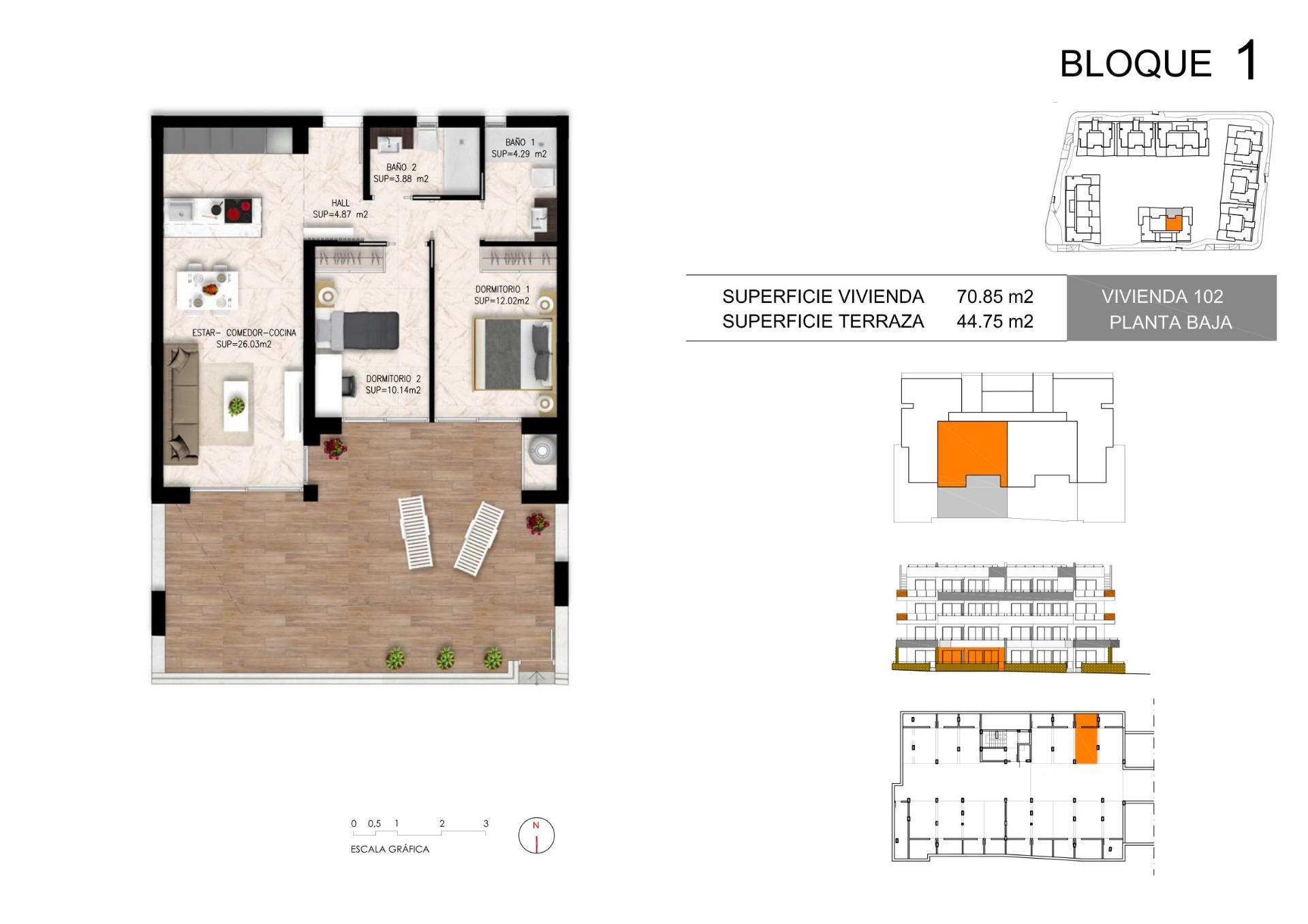 Apartament en venda in Orihuela Costa