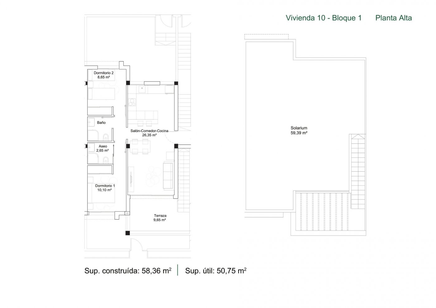 Bungalow en venta en Orihuela Costa