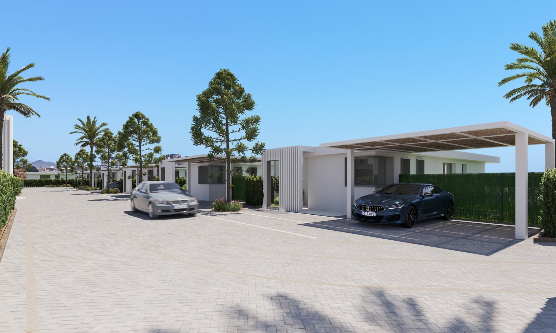 New Construction Villa 3 bedrooms delivered in March 2025 in San Juan de Alicante (Costa Blanca)