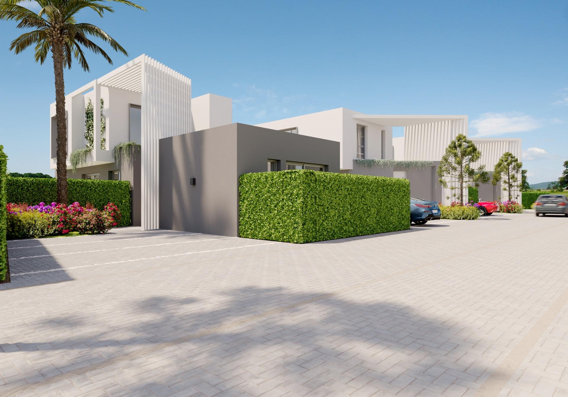 New Construction Villa 3 bedrooms delivered in March 2025 in San Juan de Alicante (Costa Blanca)