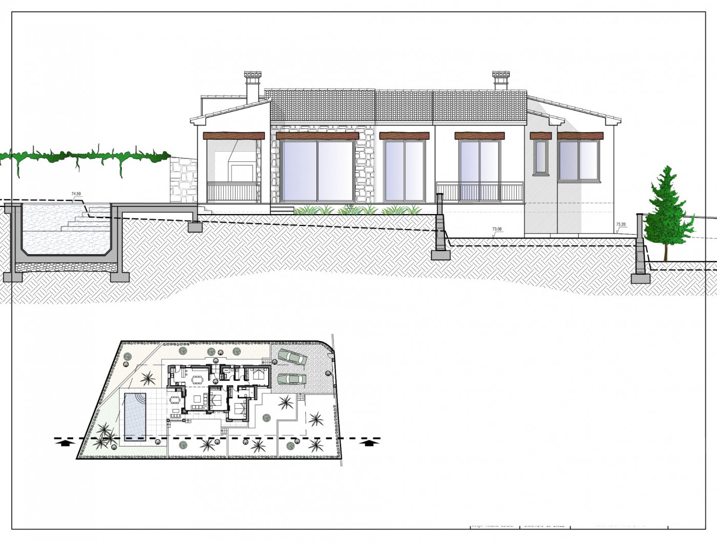 Villa en venta en Benissa