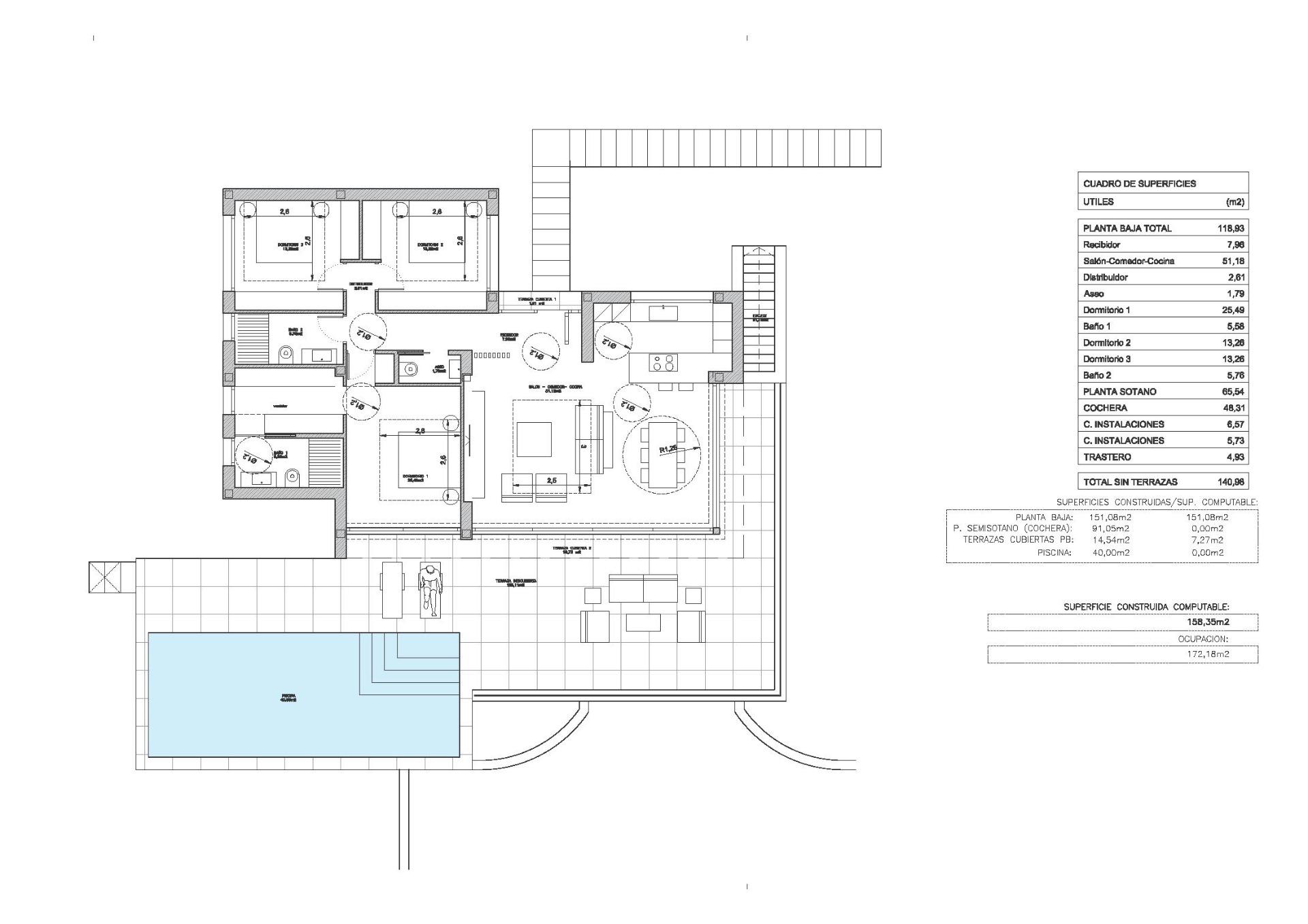 Villa en venta en Orihuela