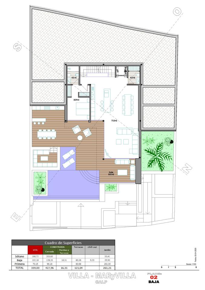 Nieuwbouwvilla met 5 slaapkamers en prachtig zeezicht in Calpe (Costa Blanca)