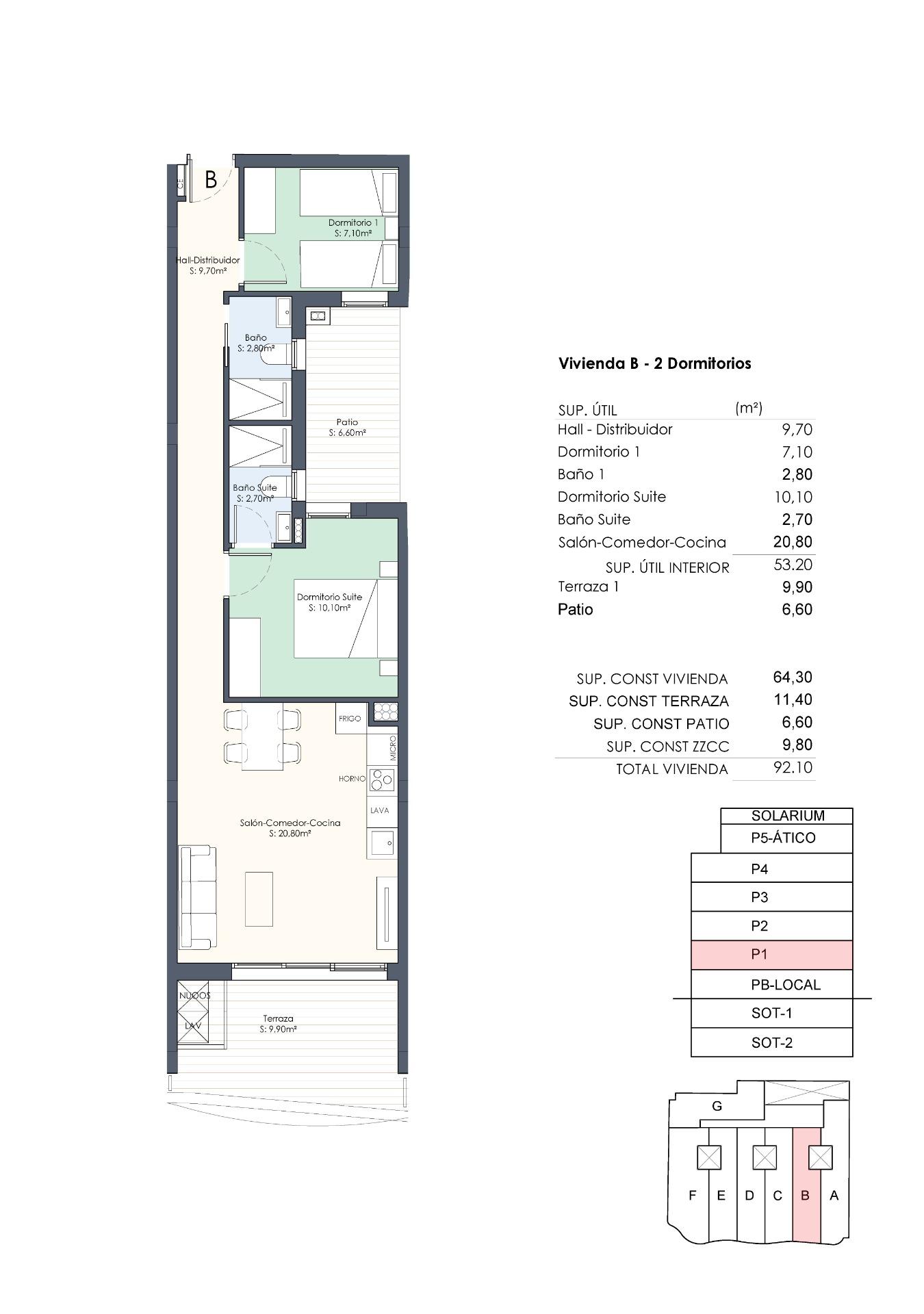 Apartamentua salgai in Torrevieja