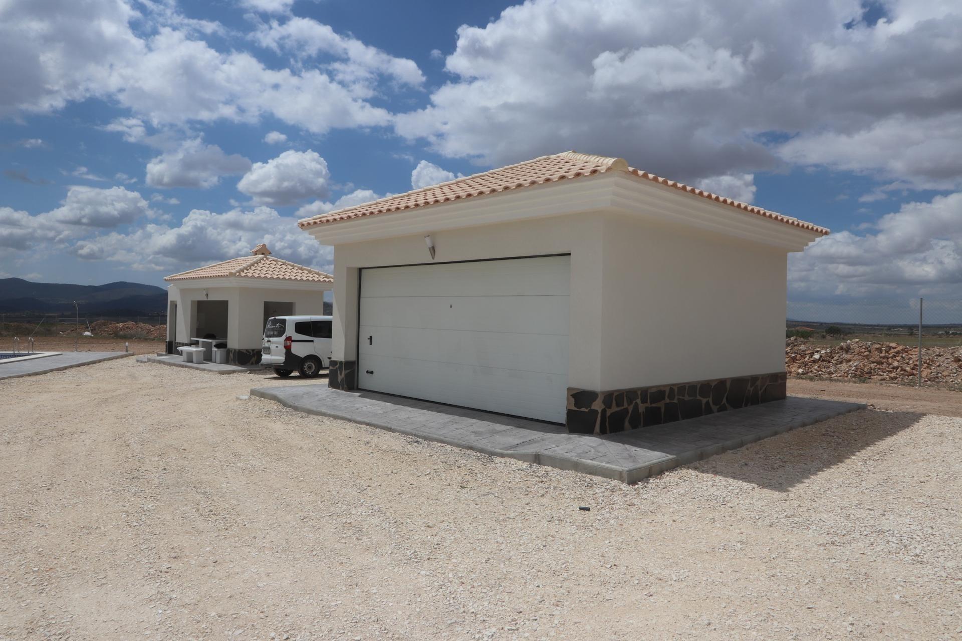 Nieuwbouwvilla's op 10.000 m2 percelen in Pinoso (Alicante)