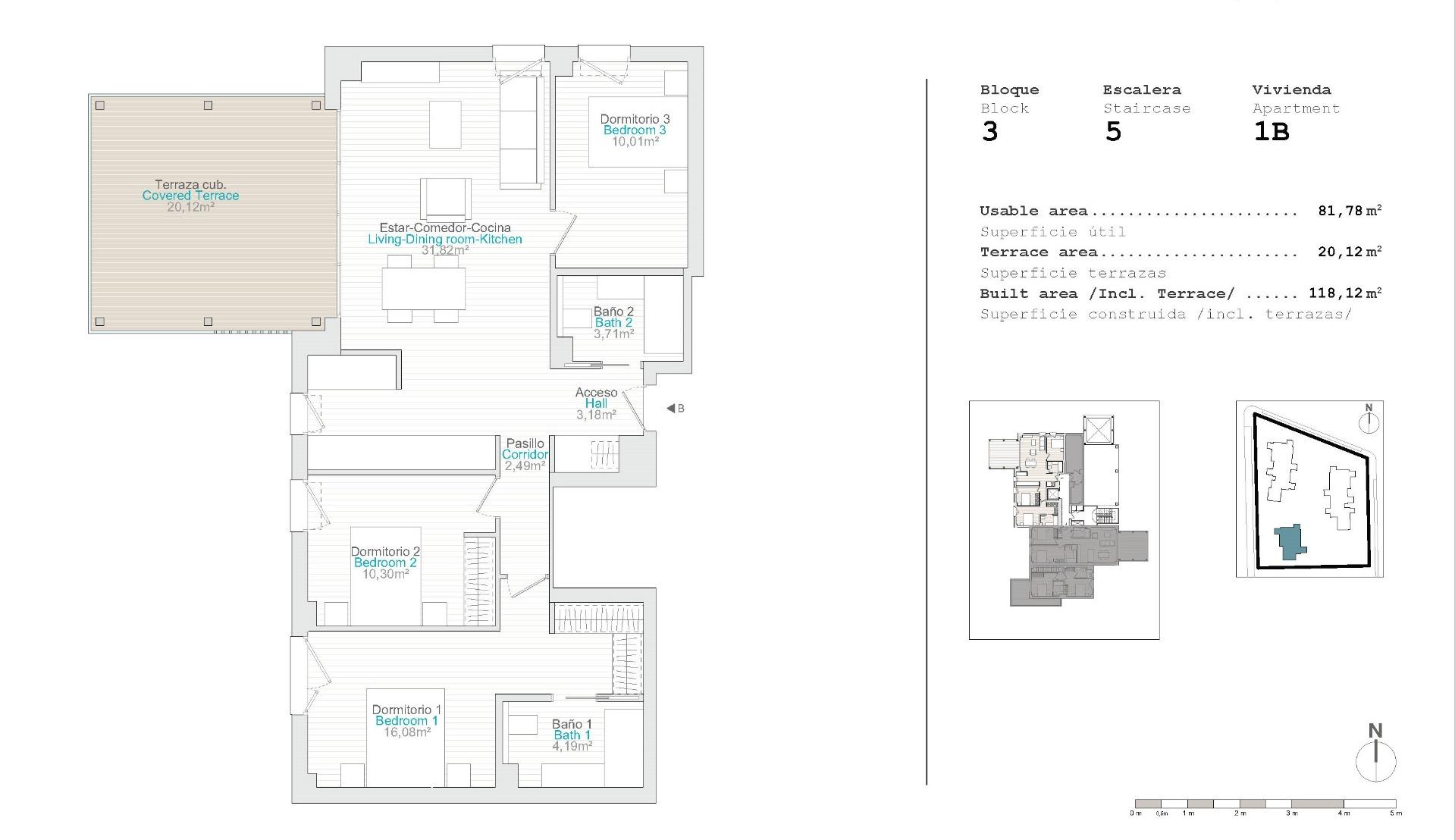 Apartamentua salgai in El Verger