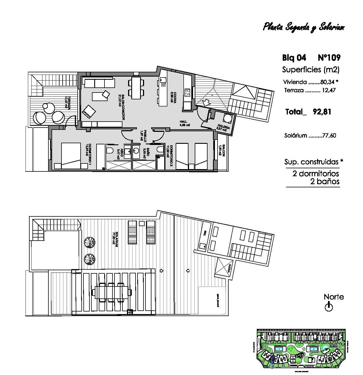 Penthouse salgai in Guardamar del Segura