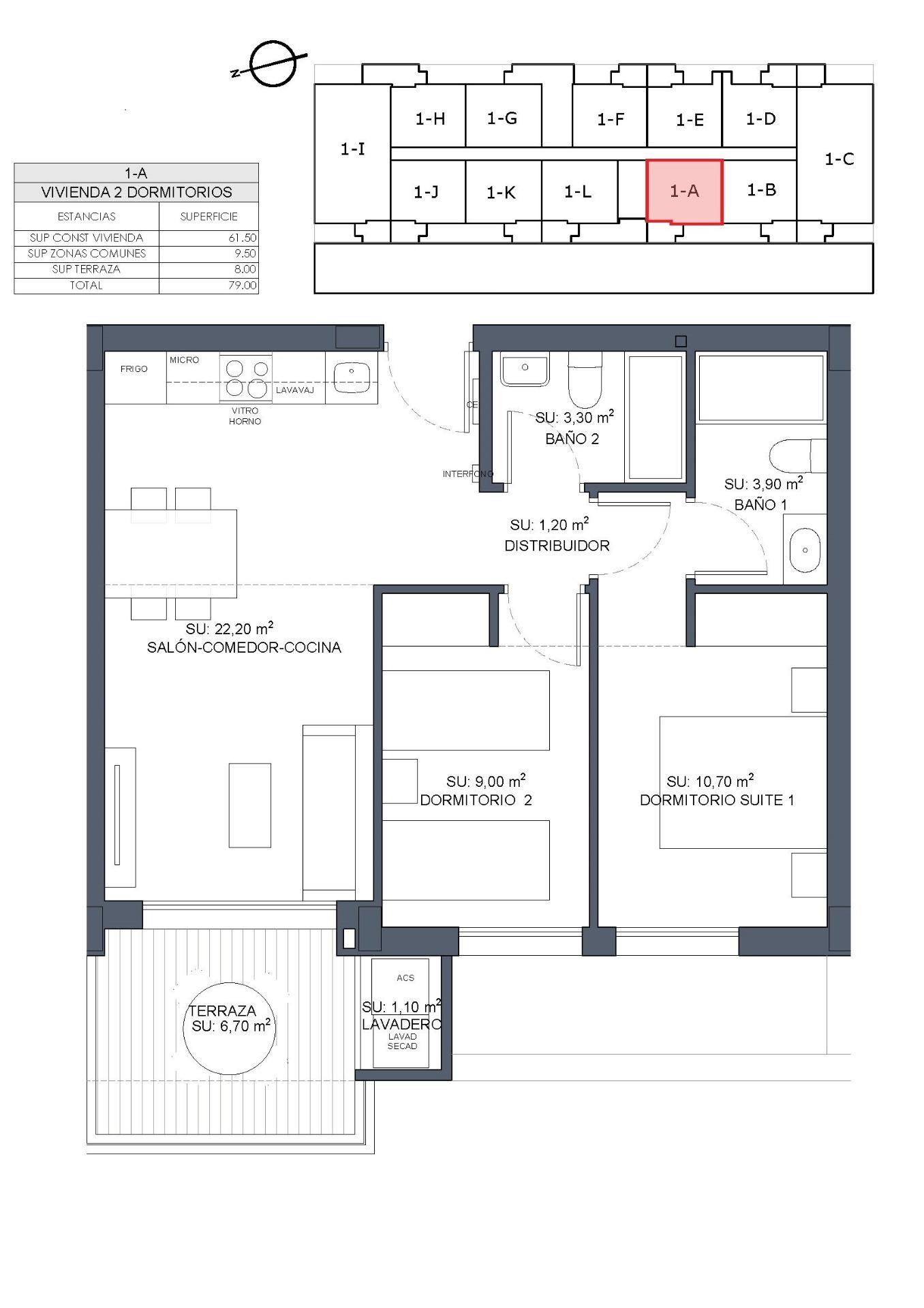 Petit Appartement en vente à Benijófar