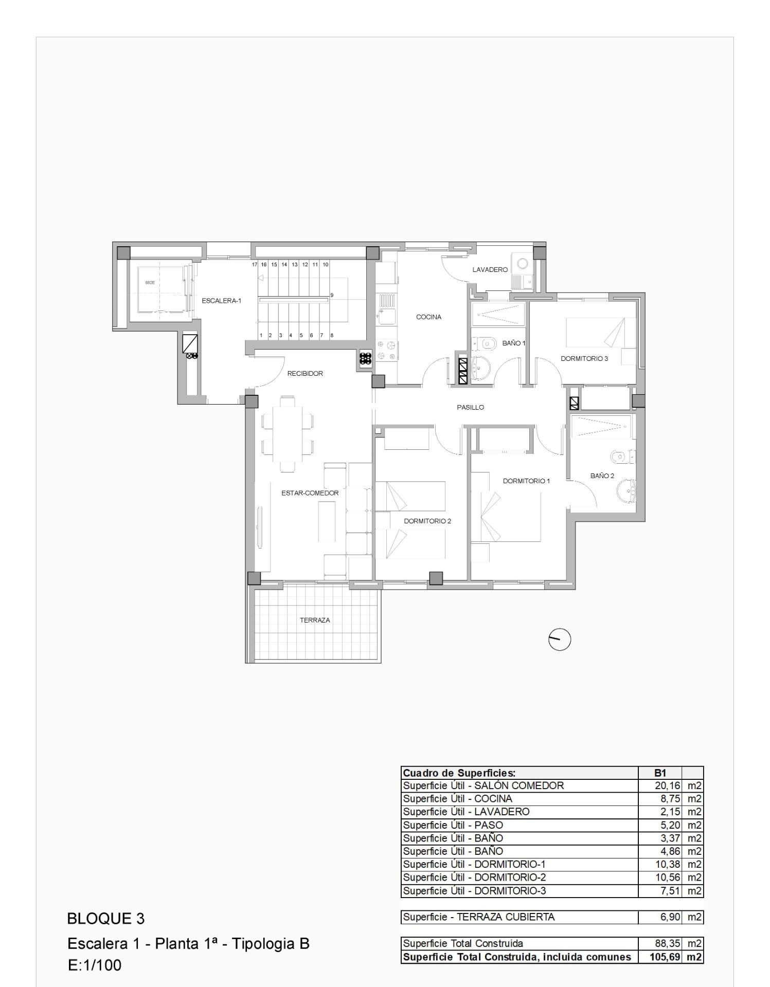 Apartamento en venta en Villajoyosa