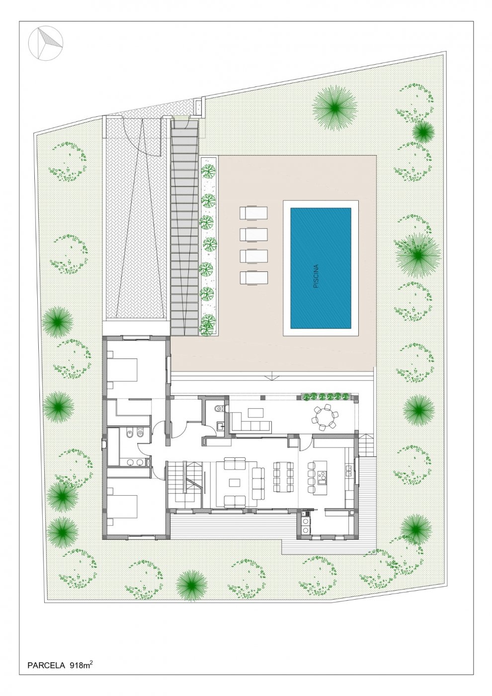 Villa de lujo en construcción en Punta Prima-Orihuela Costa a 400 m de la playa (Costa Blanca Sur)