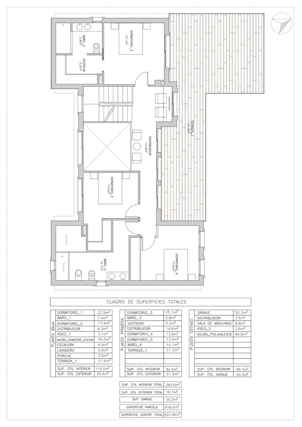 Villa de lujo en construcción en Punta Prima-Orihuela Costa a 400 m de la playa (Costa Blanca Sur)