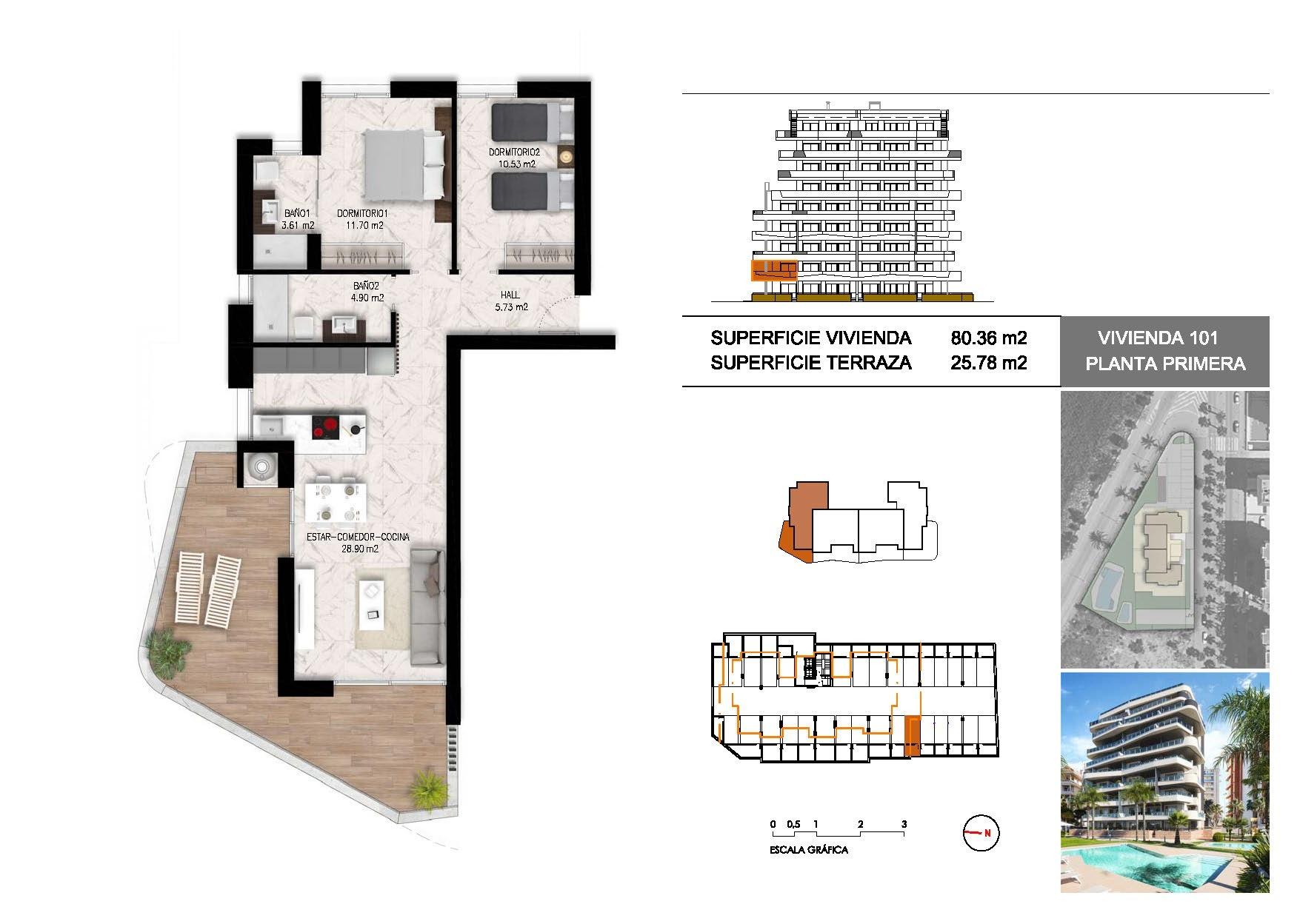 Petit Appartement en vente à Guardamar del Segura