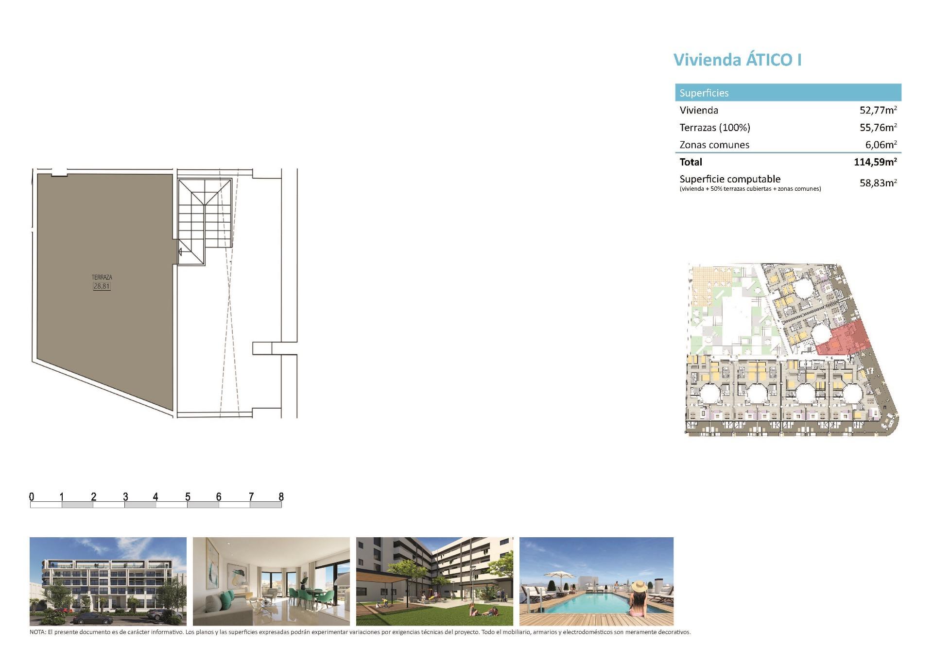 Penthouse en vente à Alicante