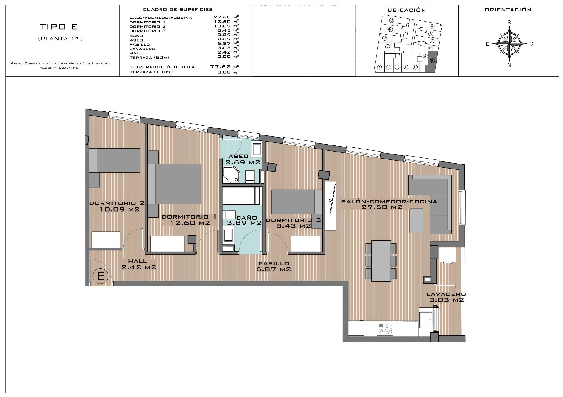 Apartament en venda in Algorfa