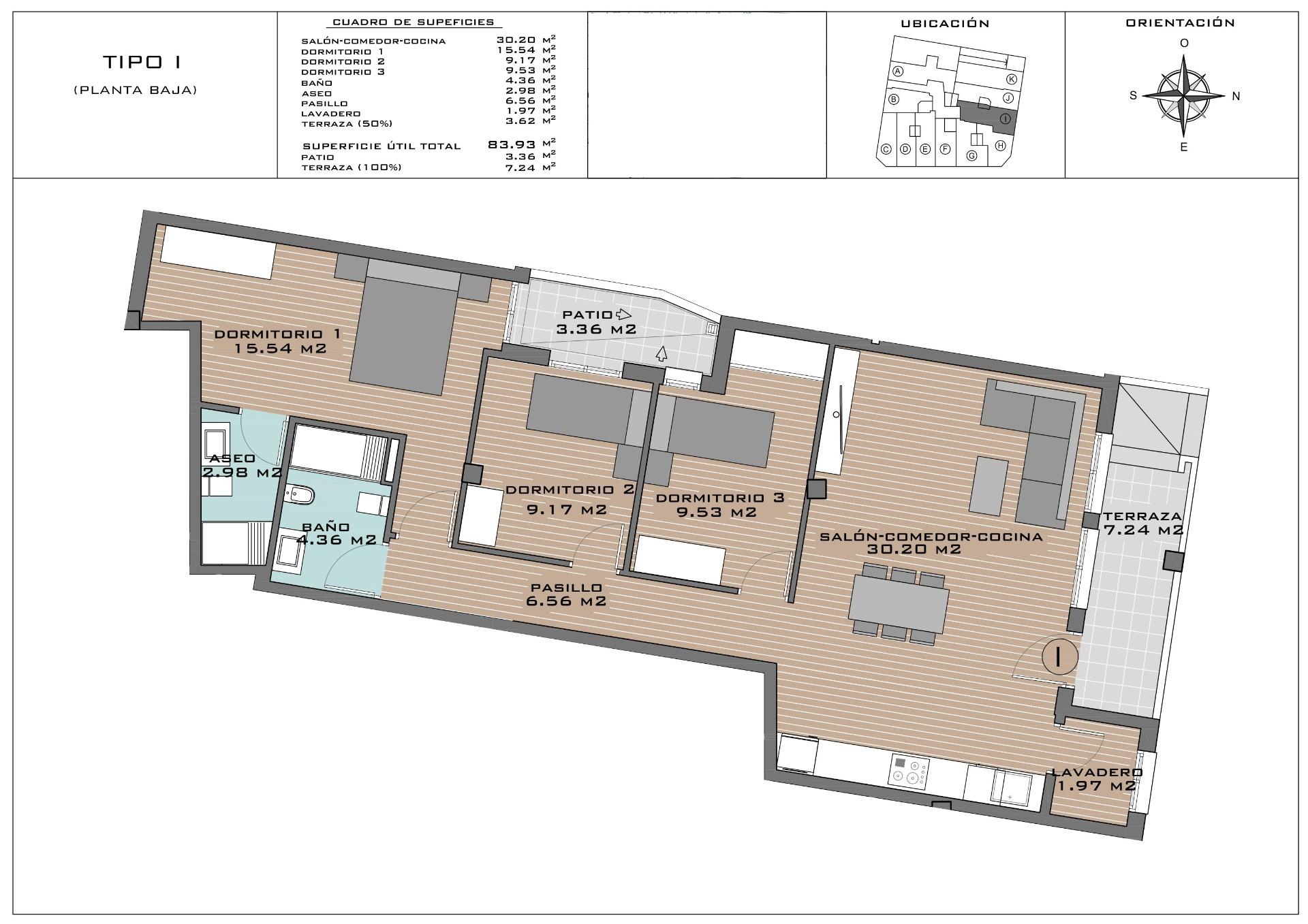 Apartamento en venta en Algorfa