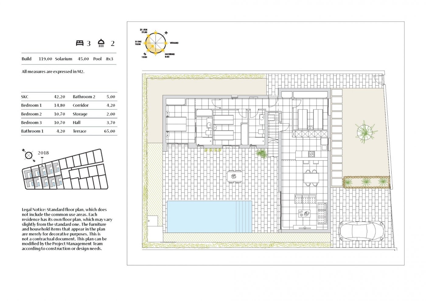 Villa en venta en Algorfa