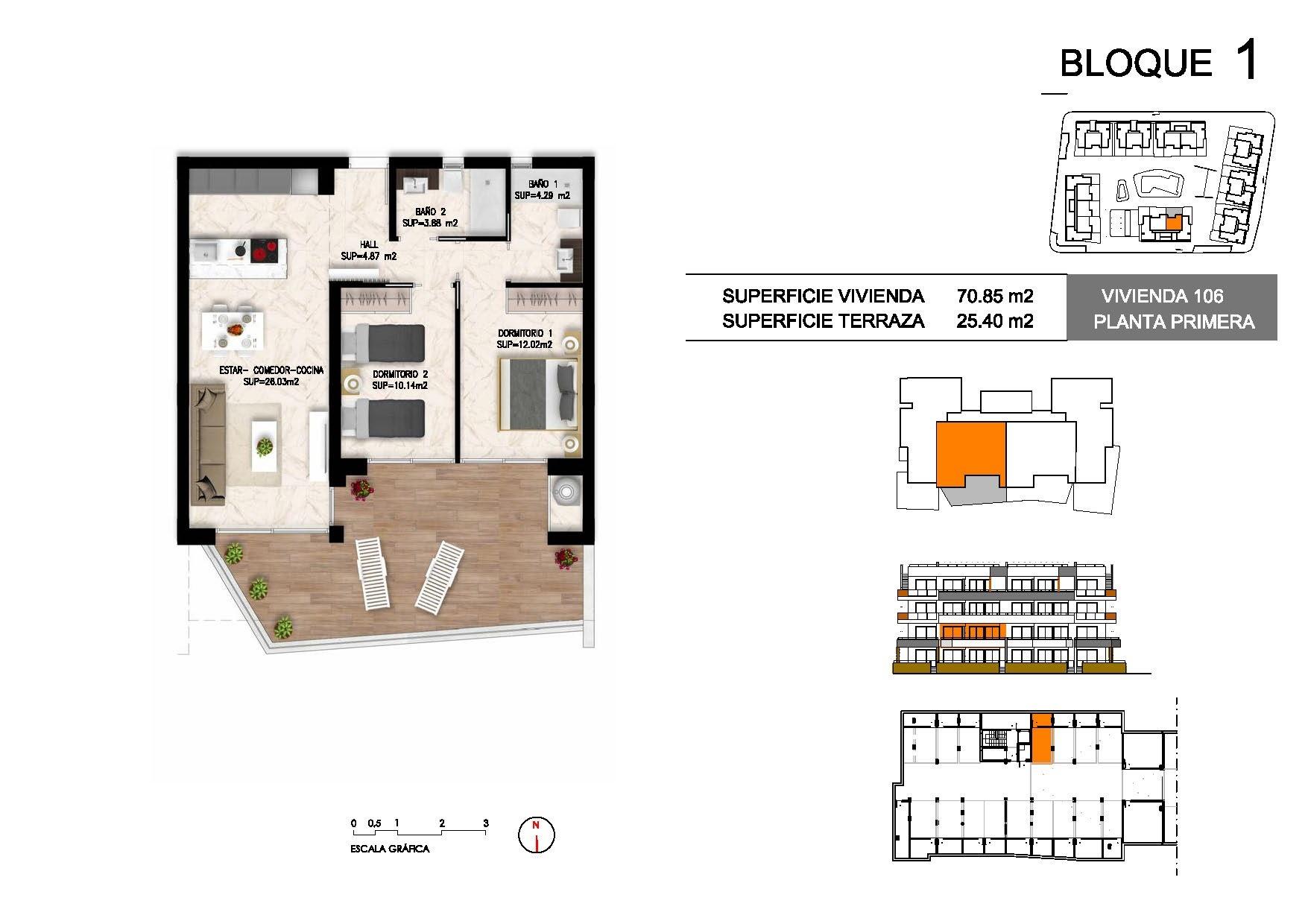 Apartamentua salgai in Orihuela Costa