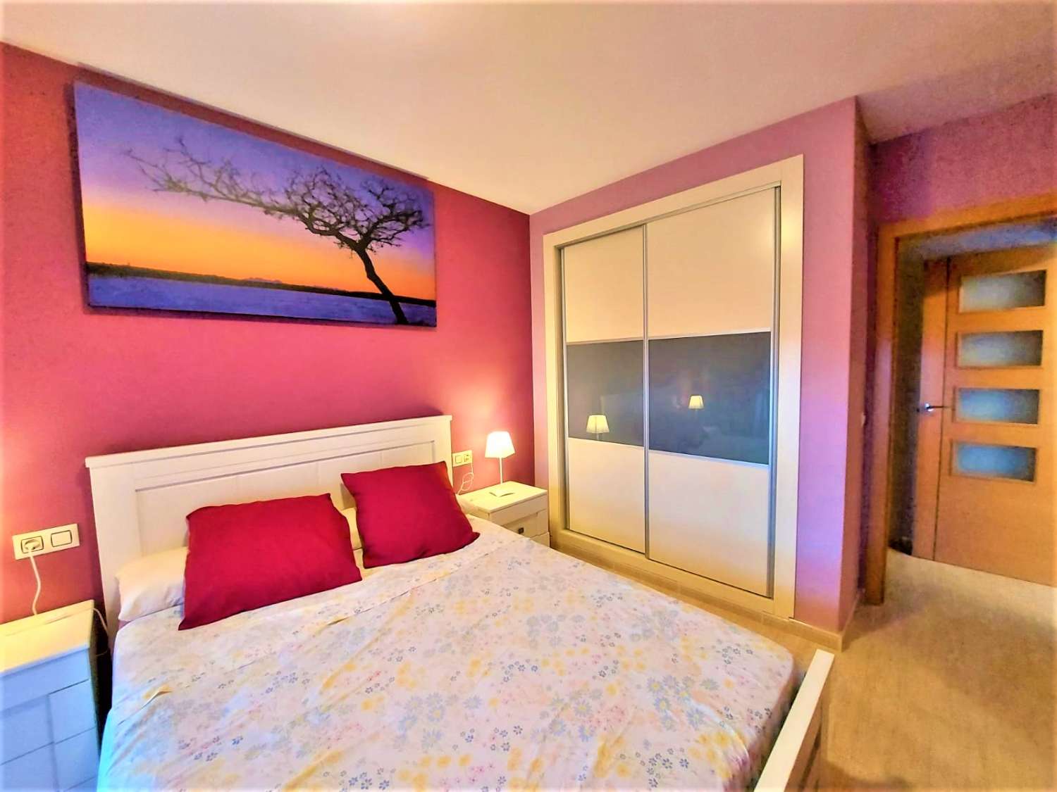 Apartamento 2 dormitorios en primera línea de playa Arenal en Calpe (Costa Blanca)