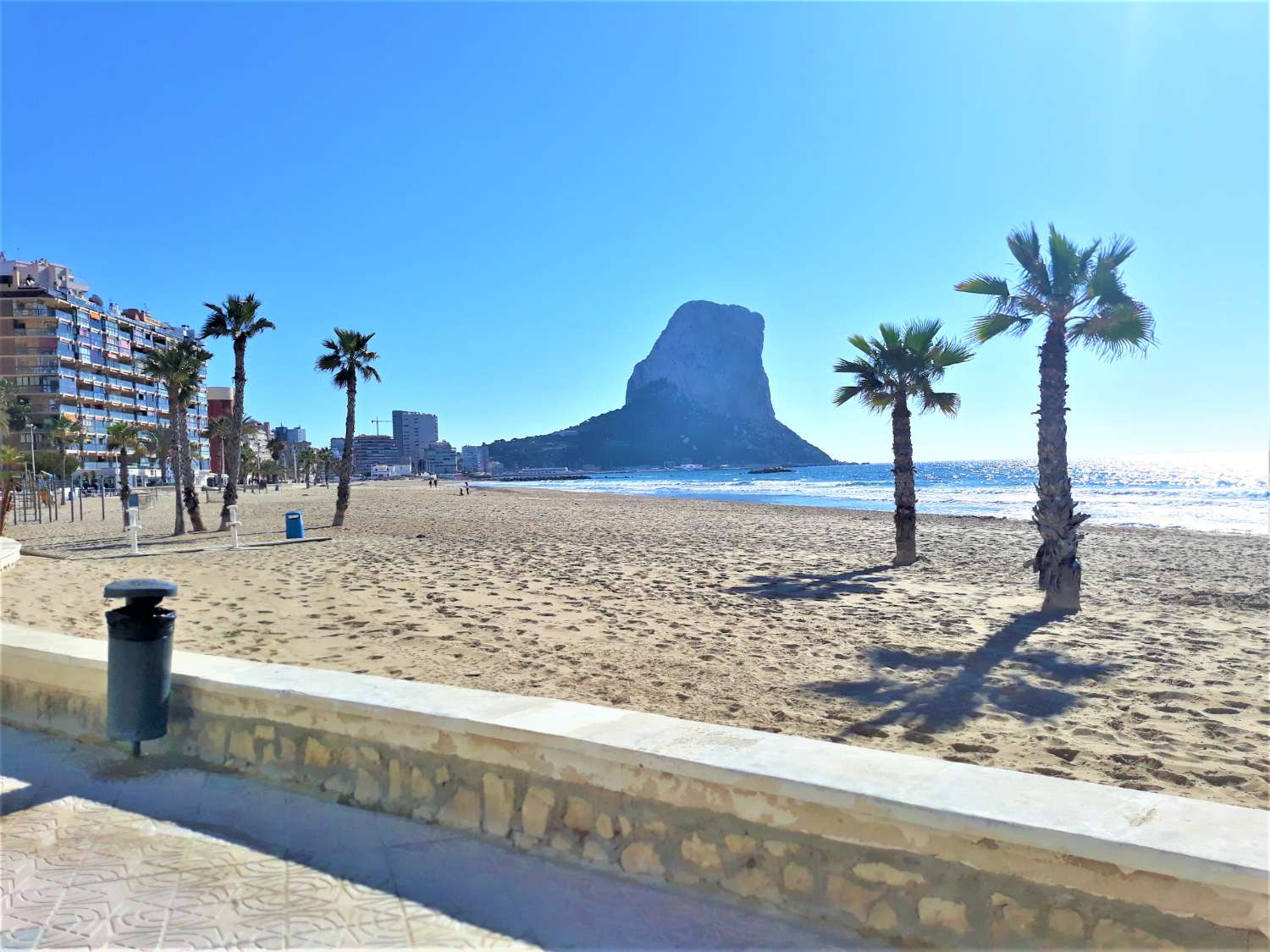 2-Zimmer-Wohnung am Strand von Arenal in Calpe (Costa Blanca)