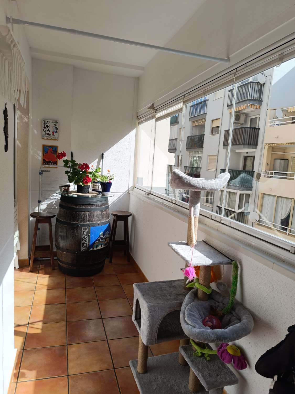 Apartamento 2 dormitorios, 2 baños, piscina y a 350 m del mar en Calpe (Costa Blanca)