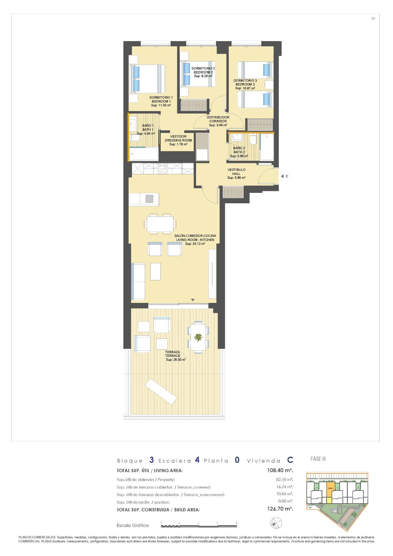 Apartamentua salgai in Orihuela Costa