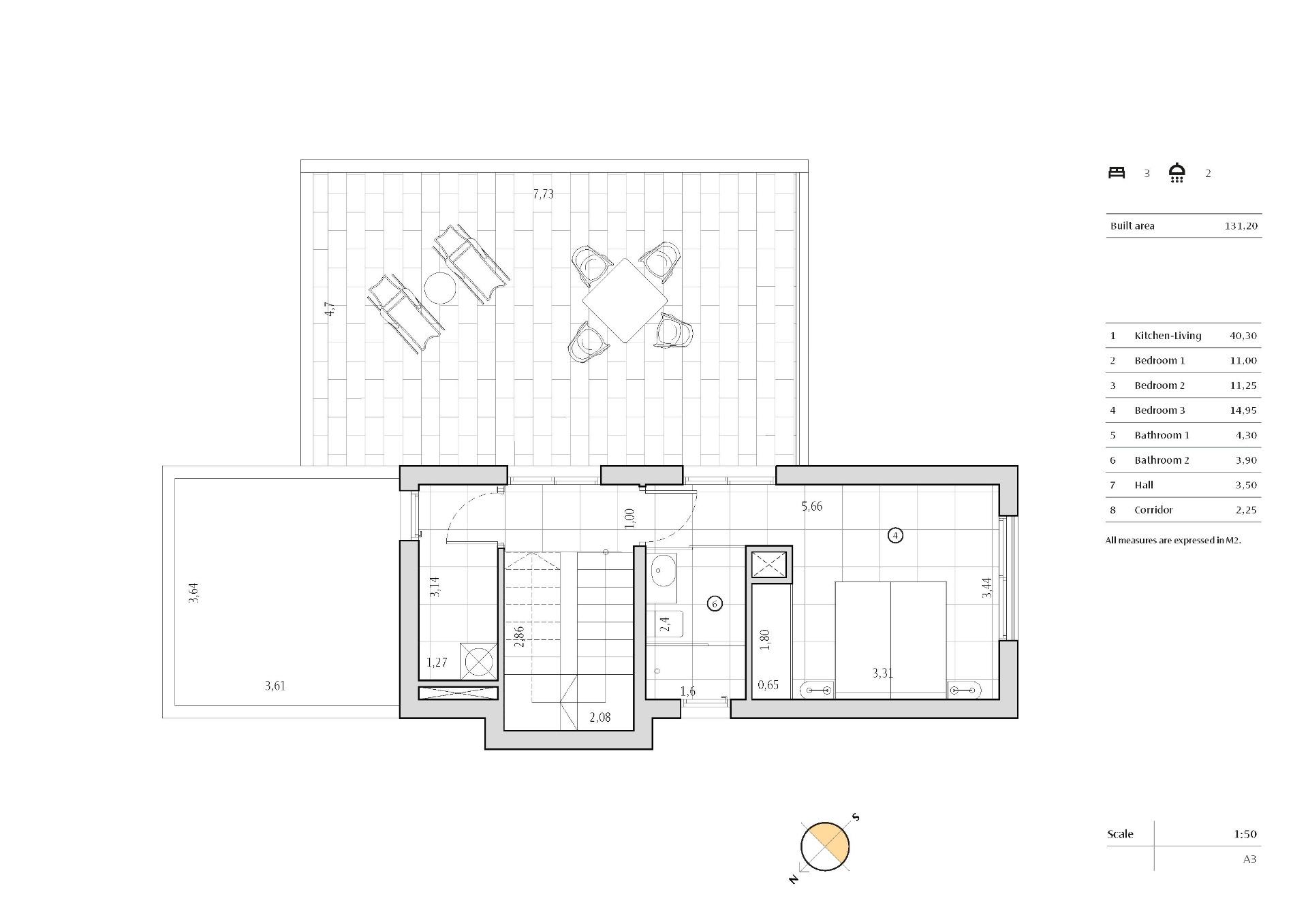 Villa en venta en Algorfa