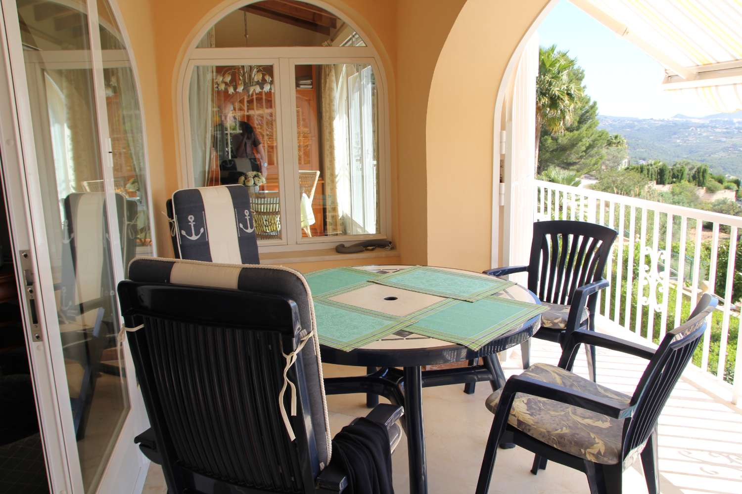 Freistehende Villa mit Meerblick in Calpe (Costa Blanca)