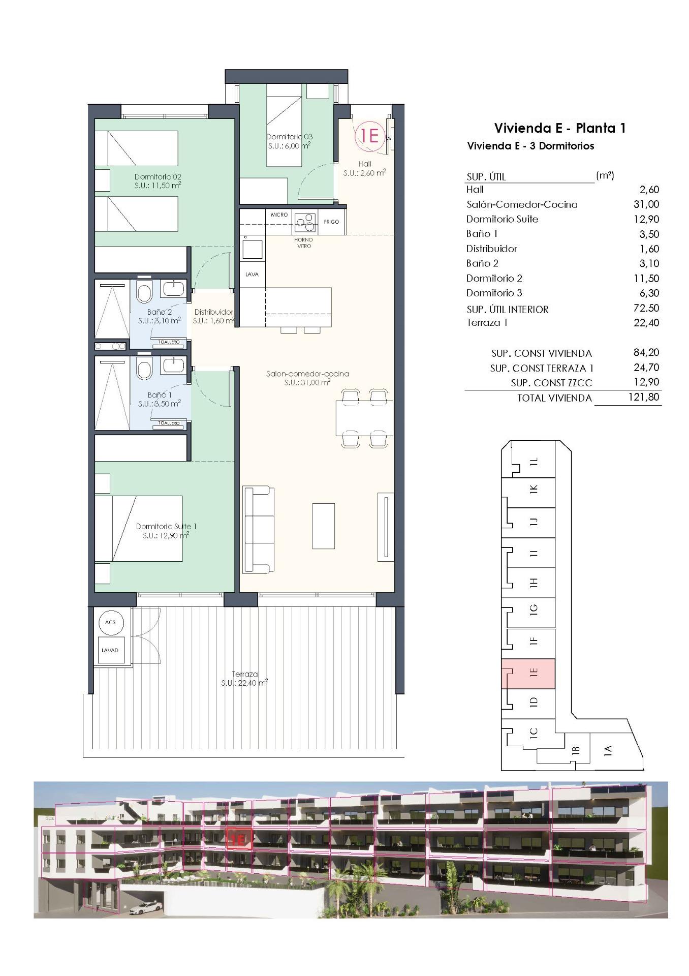 Apartamento en venta en Benijófar