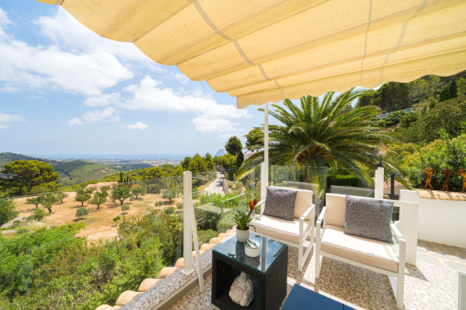 Gerenoveerde vrijstaande villa met panoramisch uitzicht in Calpe (Costa Blanca)