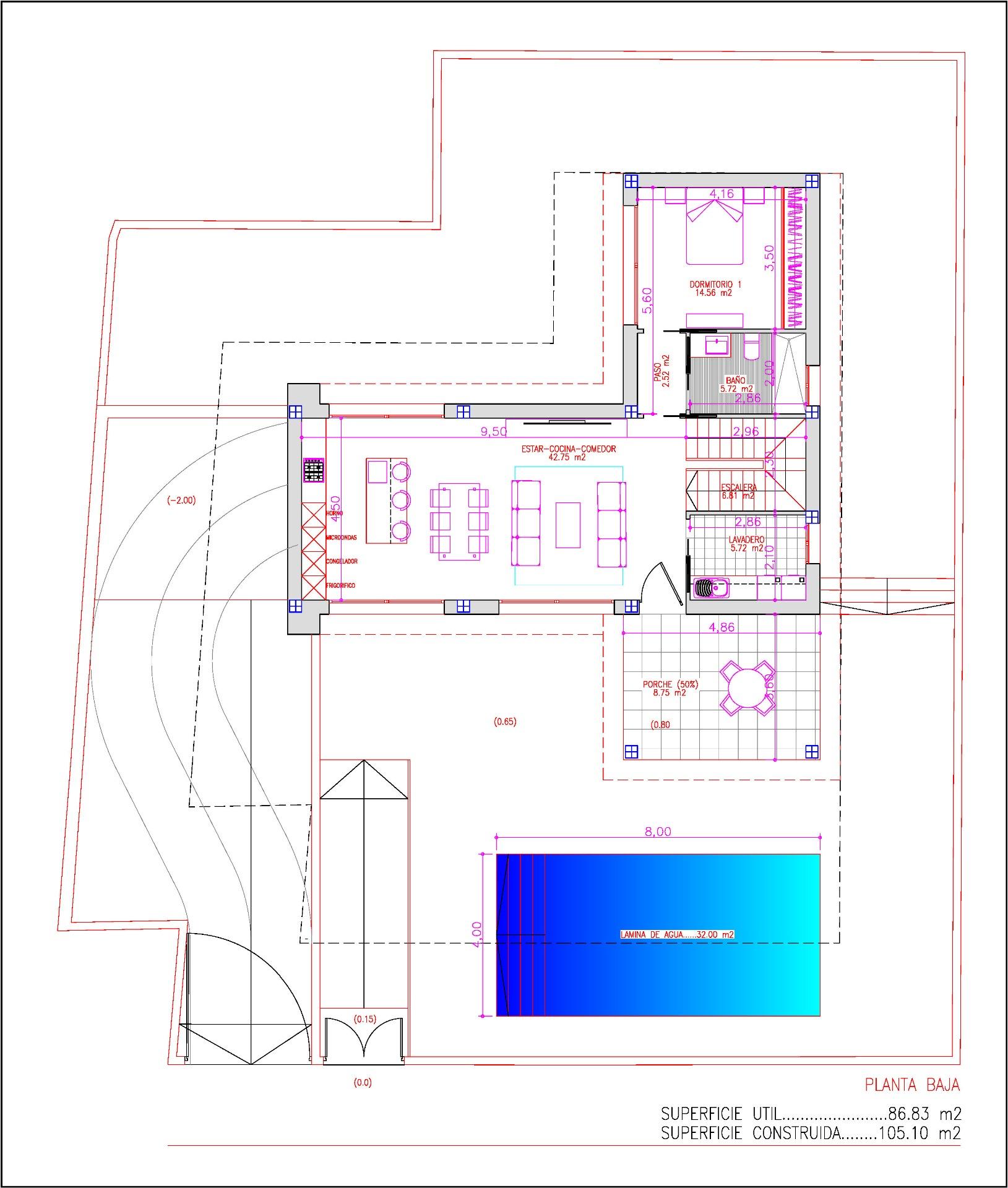 Villa en venta en Rojales