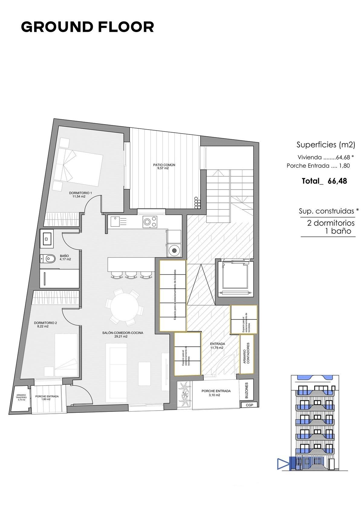 Apartamentua salgai in Torrevieja