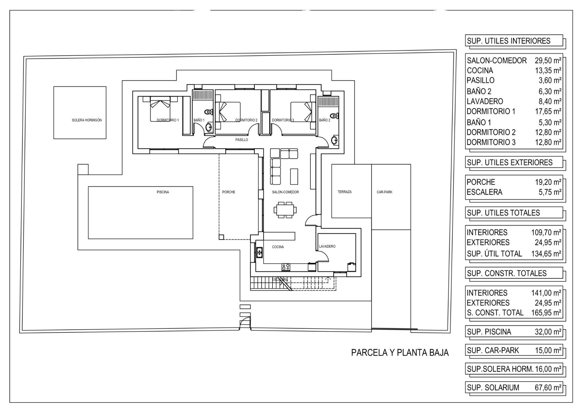 Villa en venta en Pinoso