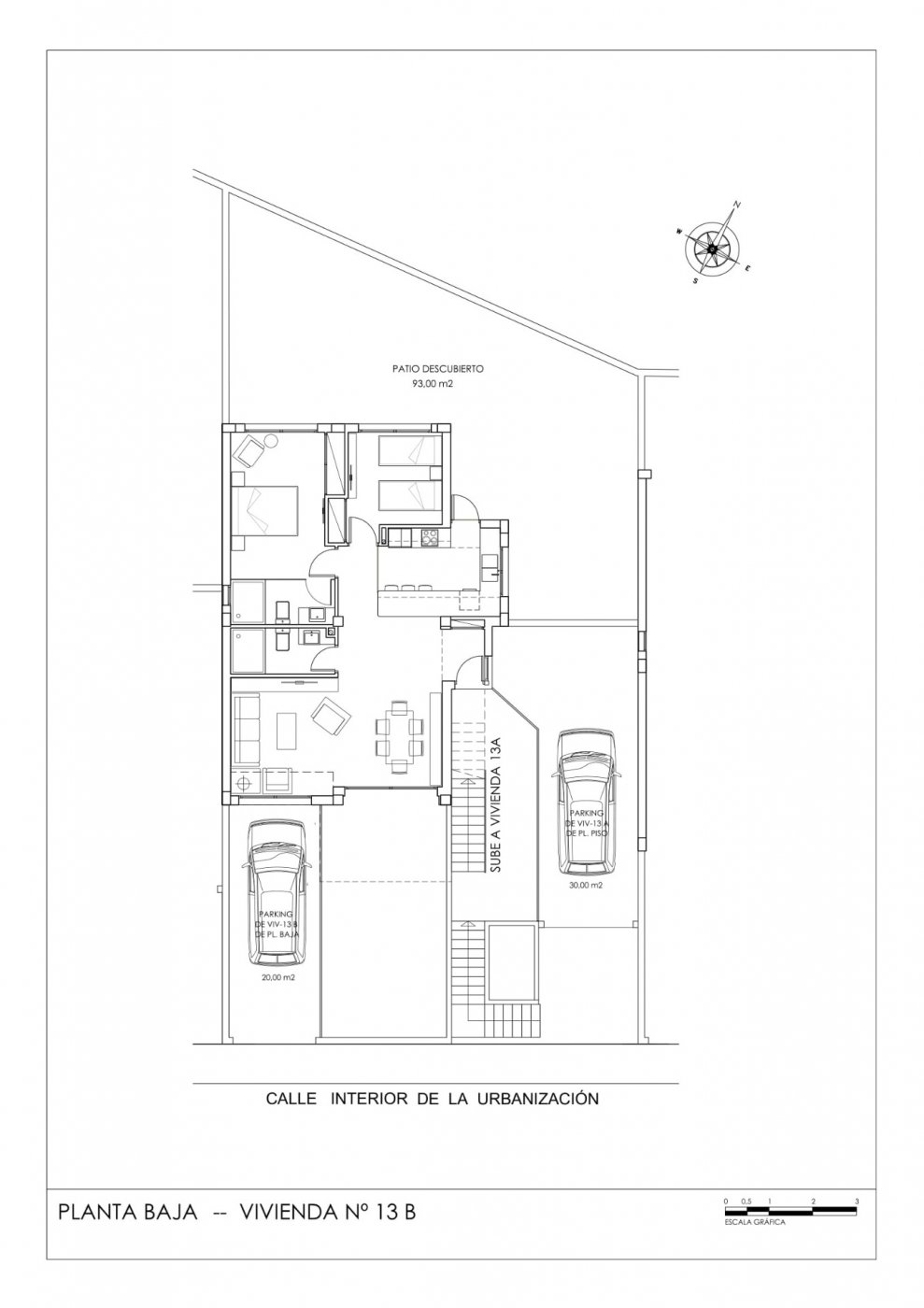 Bungalow salgai in San Miguel de Salinas