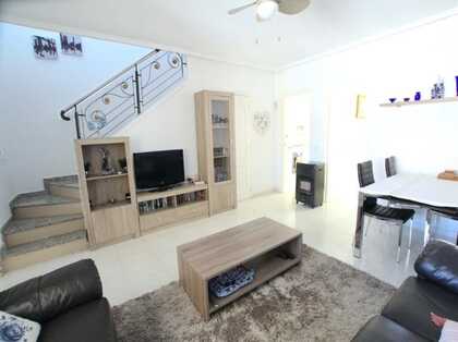 3 bedroom semi-detached duplex bungalow with communal pool in Benijofar (Alicante)