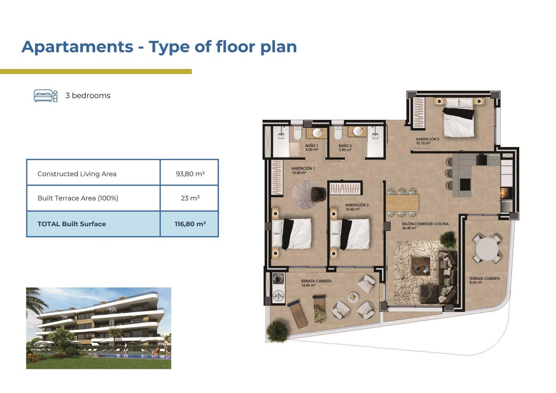 Apartamento en venda en Orihuela Costa