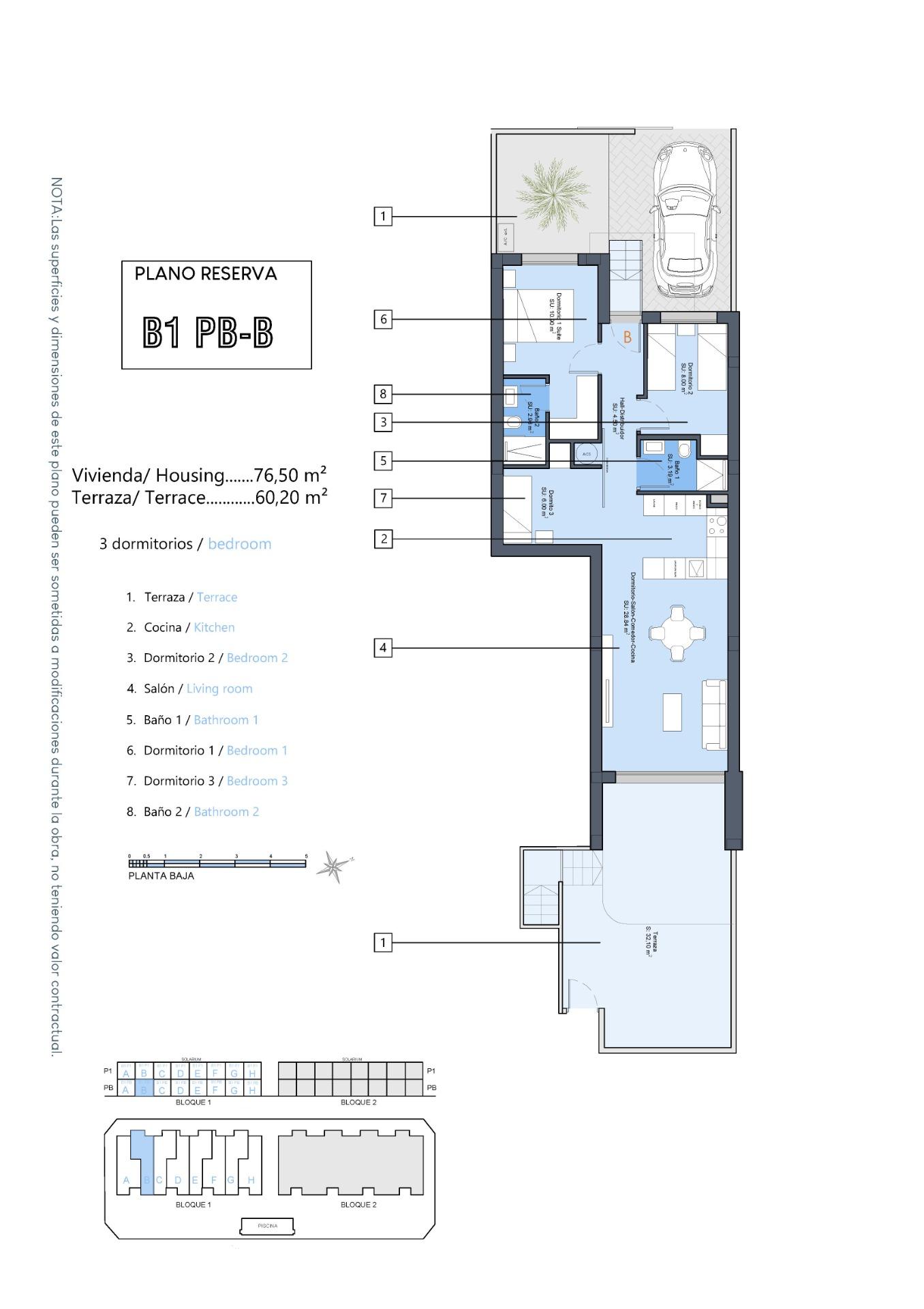 Bungalow en vente à Dolores