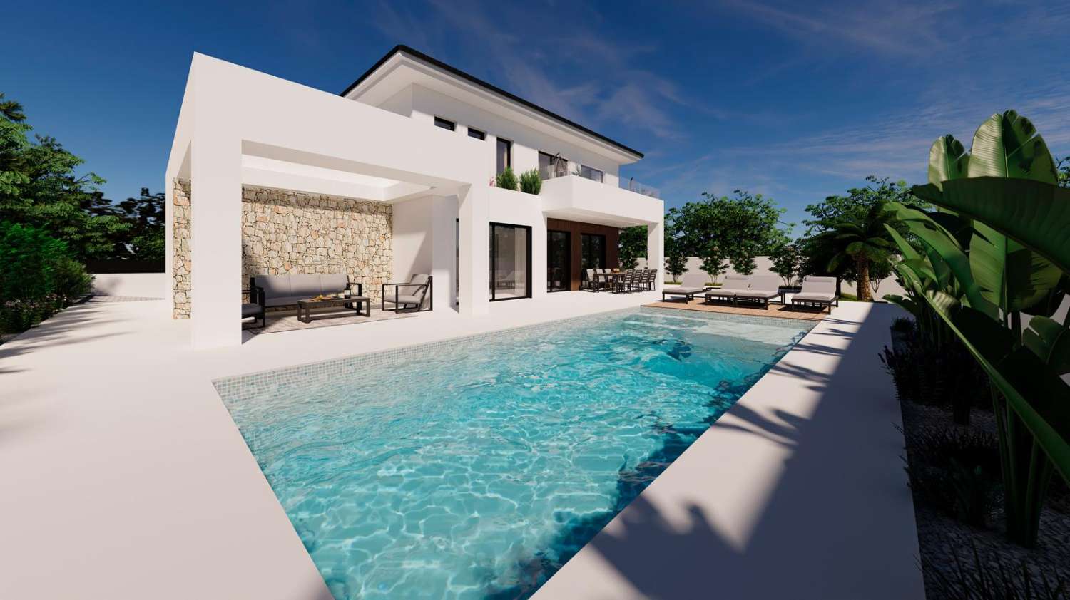 Villa under construction 500 m from the beach in Calpe (Costa Blanca)