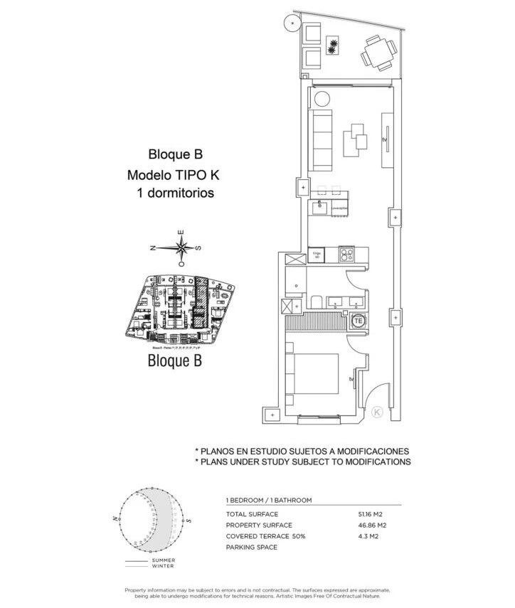 Appartement te koop in La Manga del Mar Menor