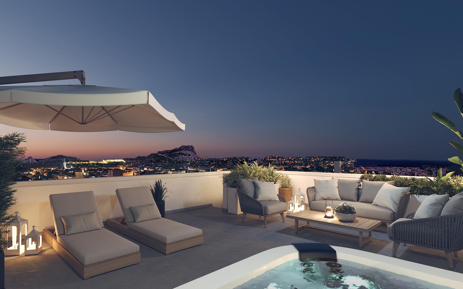 Penthouse te koop in Alicante