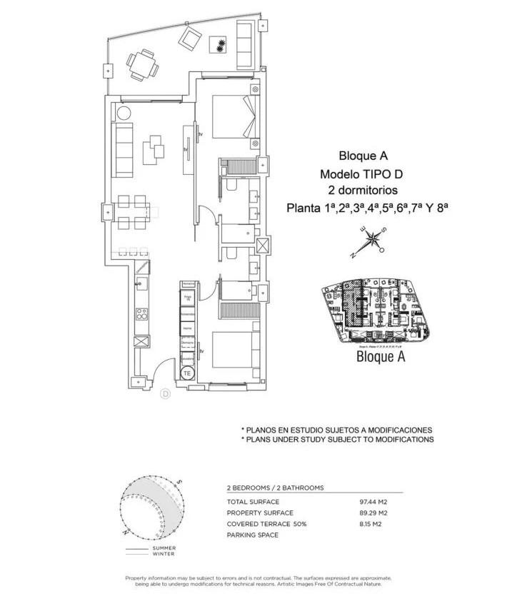 Appartement te koop in La Manga del Mar Menor